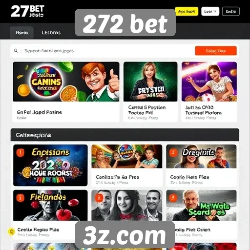 Novidades e recursos do site de jogos 272 bet